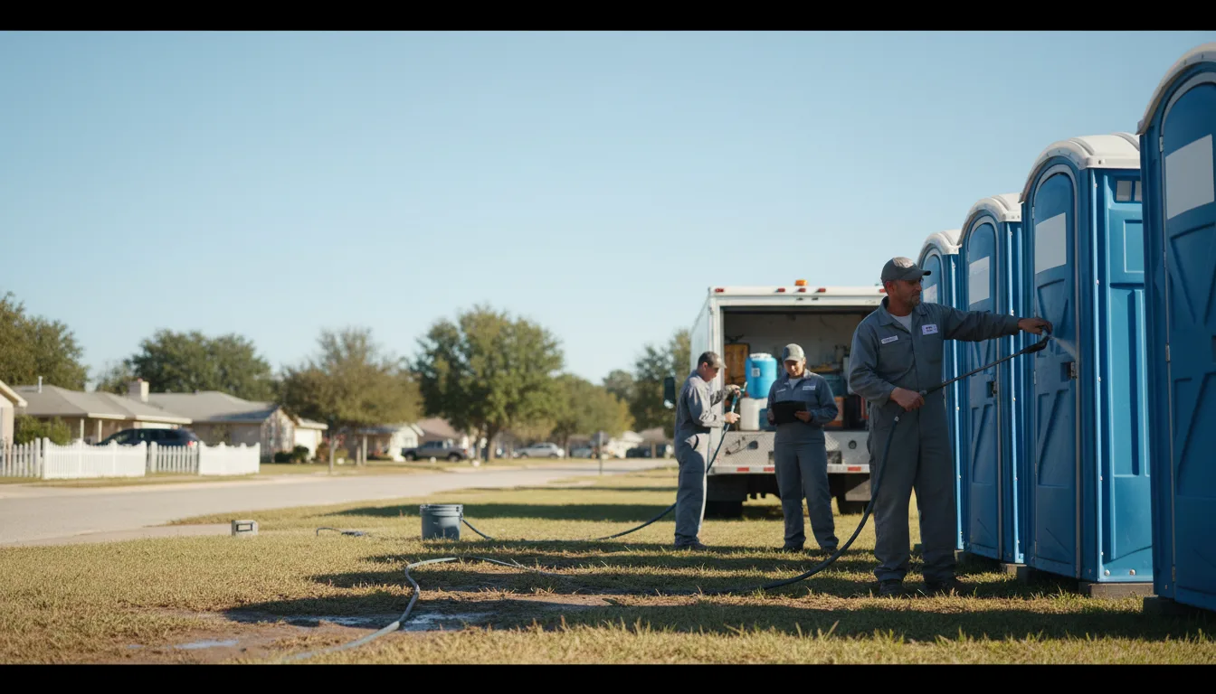 Long-Term Portable Toilet Rental in Brownsville, TX near me